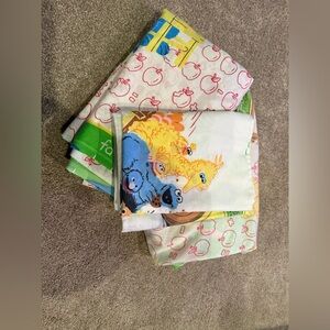 Vintage Marlborough Seasame Street Sheet Set